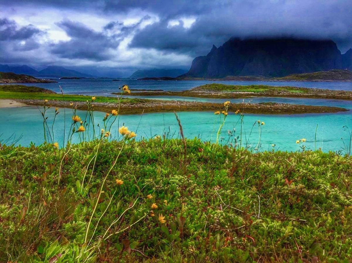 Lofoten Beach Glamping Skrova Exterior photo